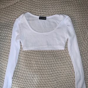 PLT really cropped long sleeve